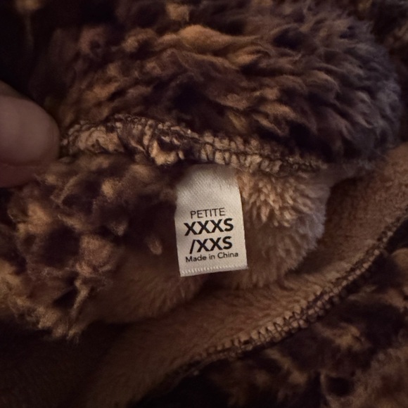 Jill Martin Oversized Sherpa Embroidered Hooded Lounger NWOT - Picture 4 of 8